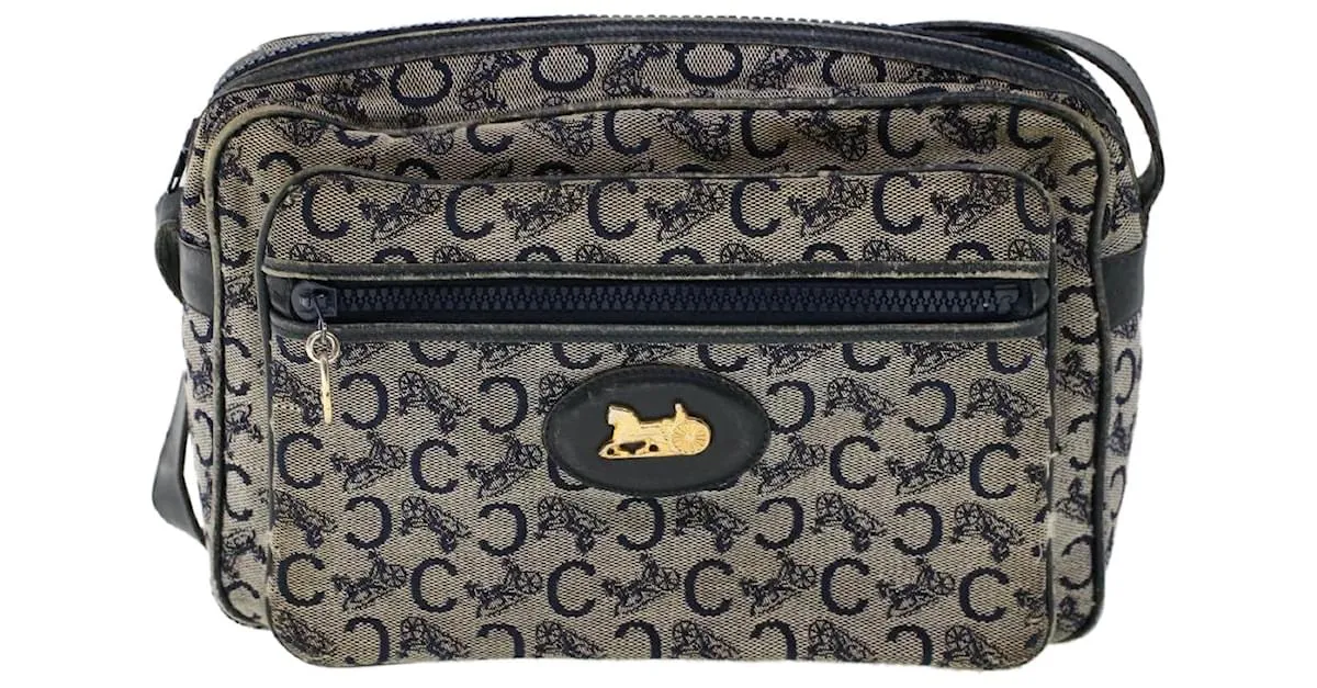 Céline Celine Macadam Azul marino 