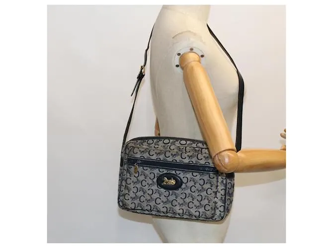 Céline Celine Macadam Azul marino 