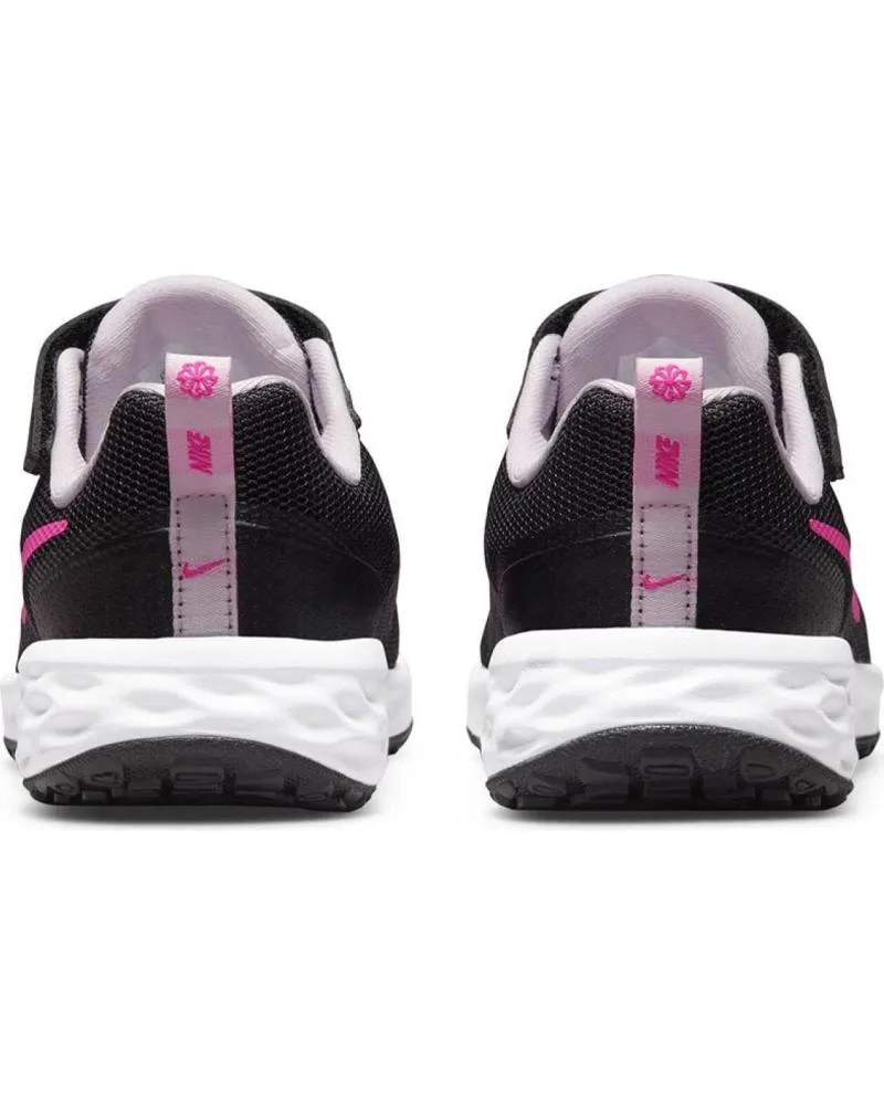 Deportivas de Niña NIKE DEPORTIVA DD1095 CON VELCRO PARA NINA NEGRO ROSA