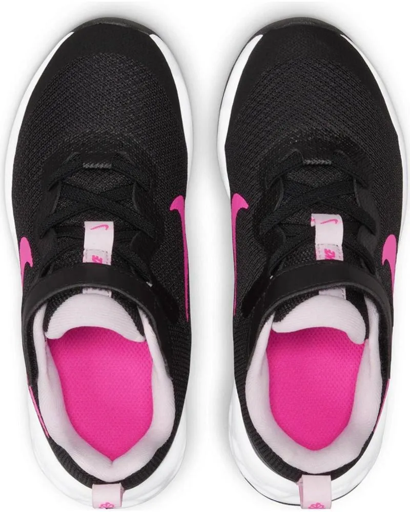 Deportivas de Niña NIKE DEPORTIVA DD1095 CON VELCRO PARA NINA NEGRO ROSA