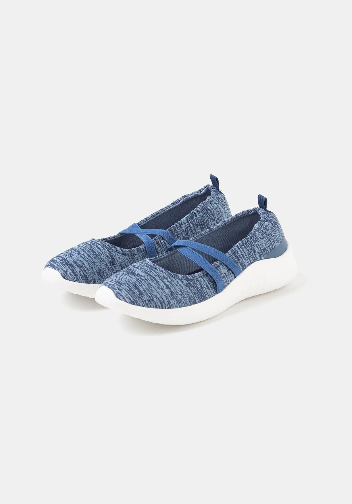 Deportivos bailarina con tiras elásticas Memory Foam de Mujer TEX