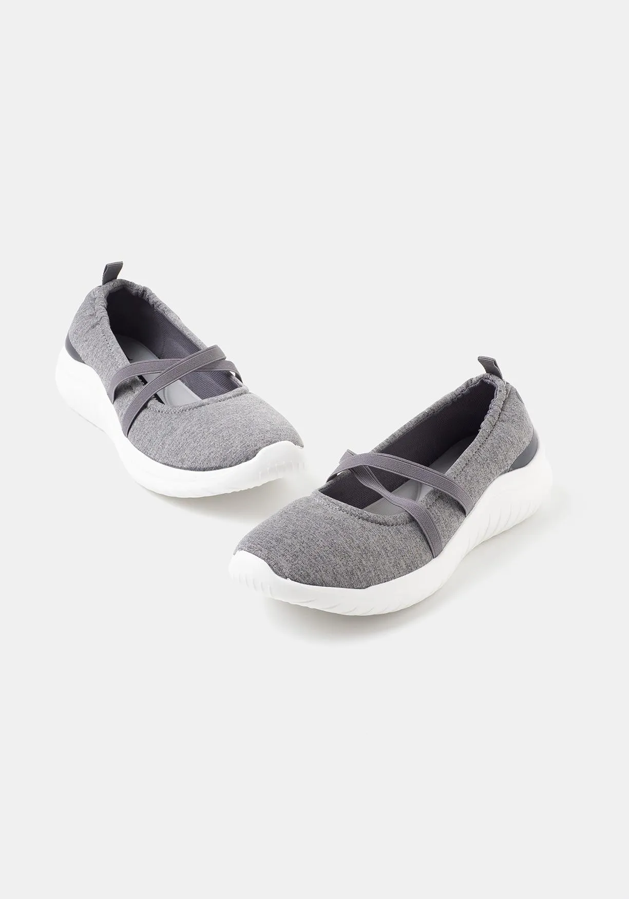 Deportivos bailarina con tiras elásticas Memory Foam de Mujer TEX