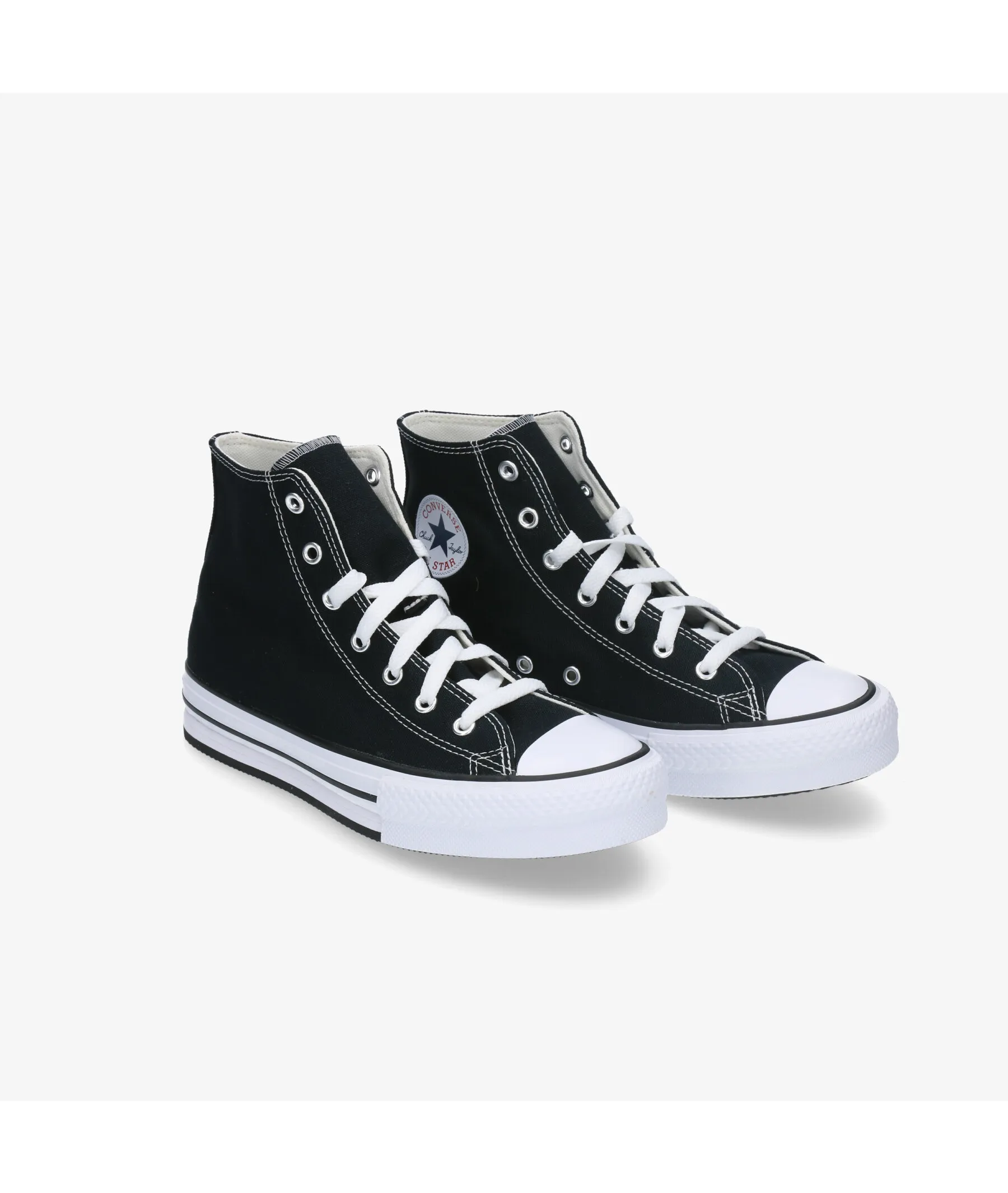 DEPORTIVOS CONVERSE  CTAS PLATFORM EVA LIFTHI EN NEGRO