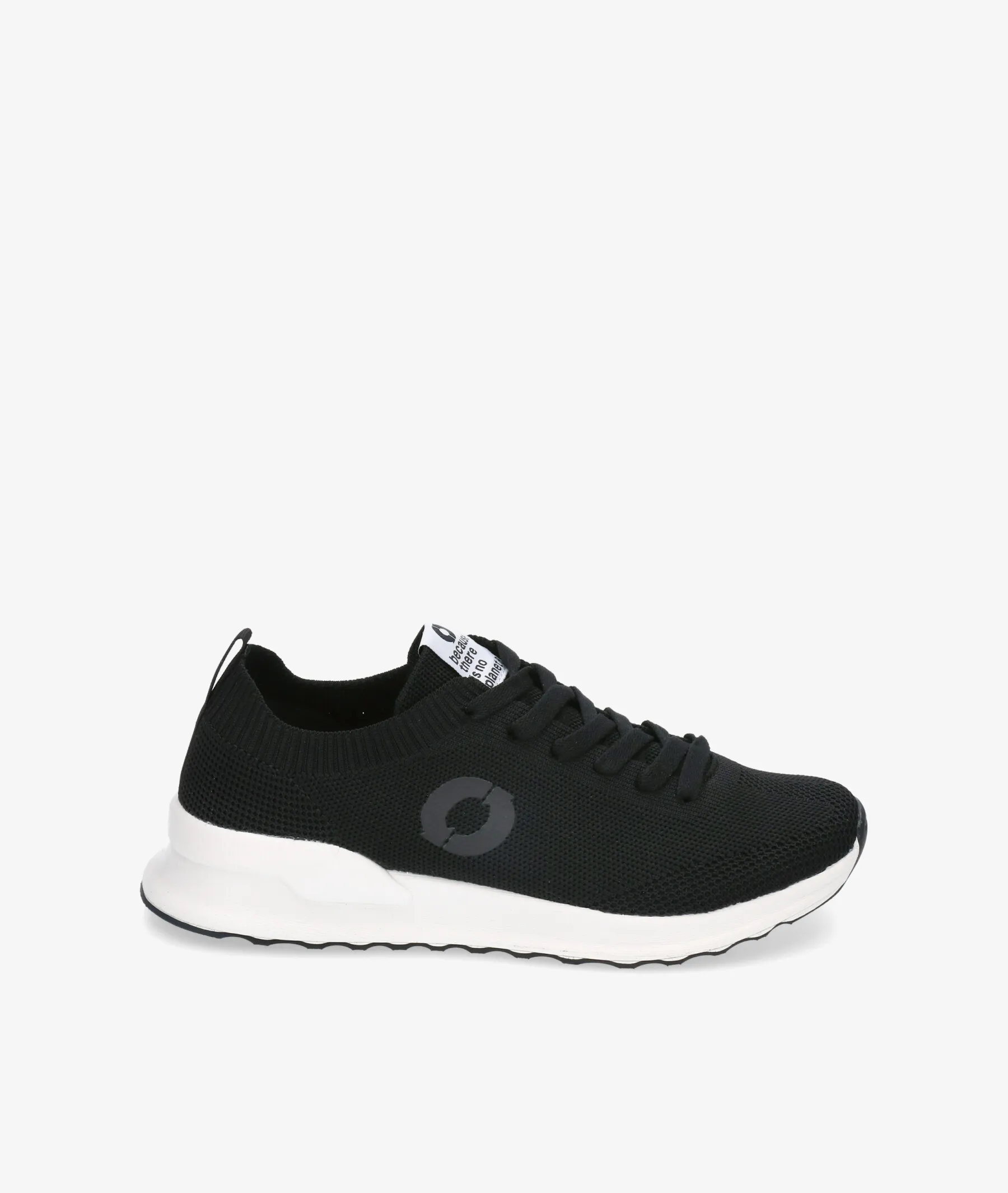 Deportivos Ecoalf PRINALF KNIT SNEAKER WOMAN en negro