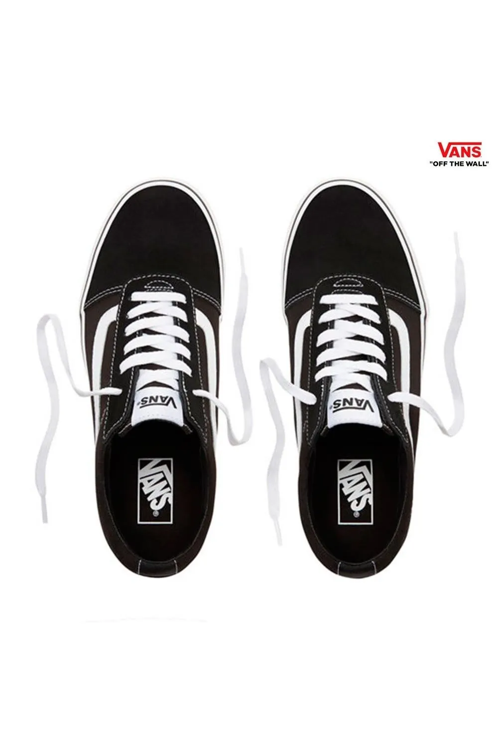 deportivos mn ward vans negro/blanco vn0a36emc4r1