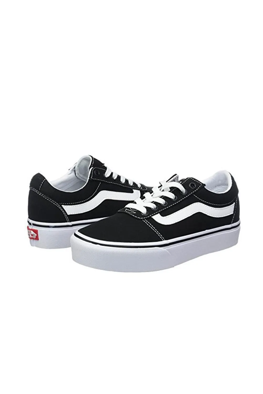 deportivos mn ward vans negro/blanco vn0a36emc4r1