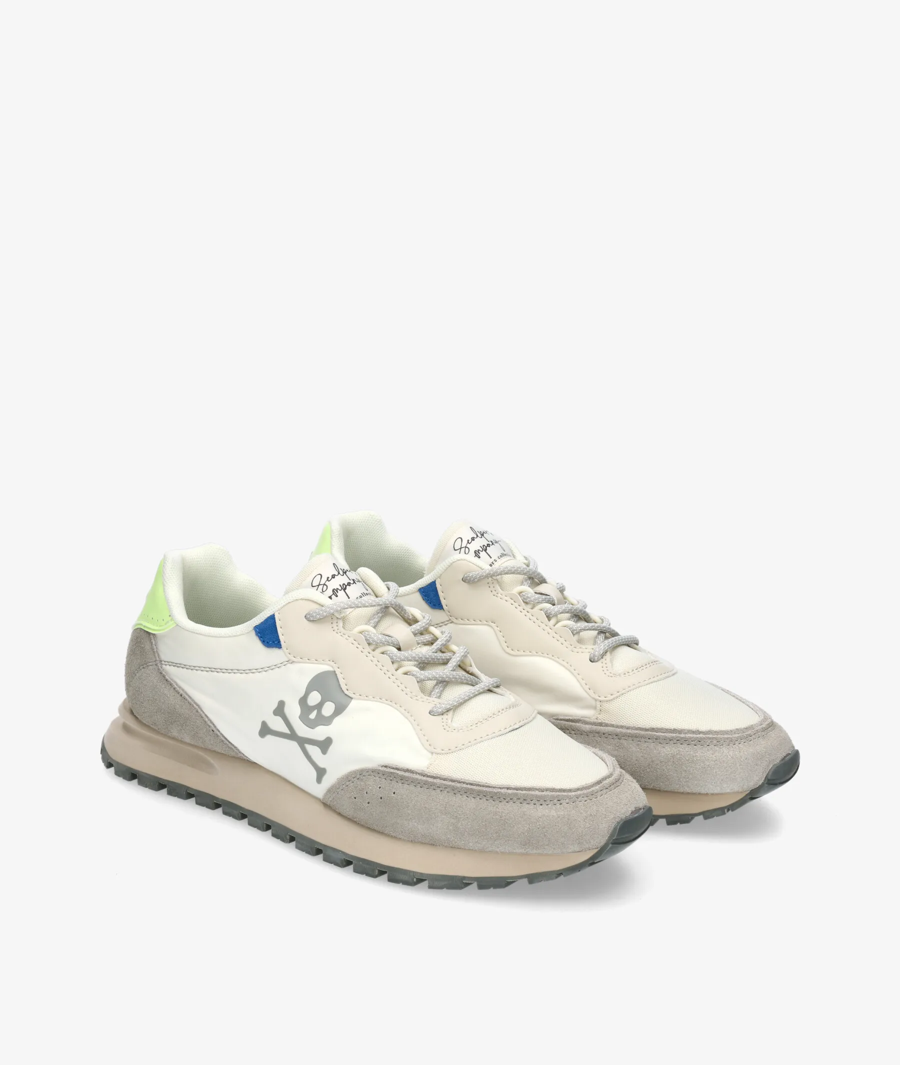 Deportivos Scalpers  RIO SNEAKERS en blanco