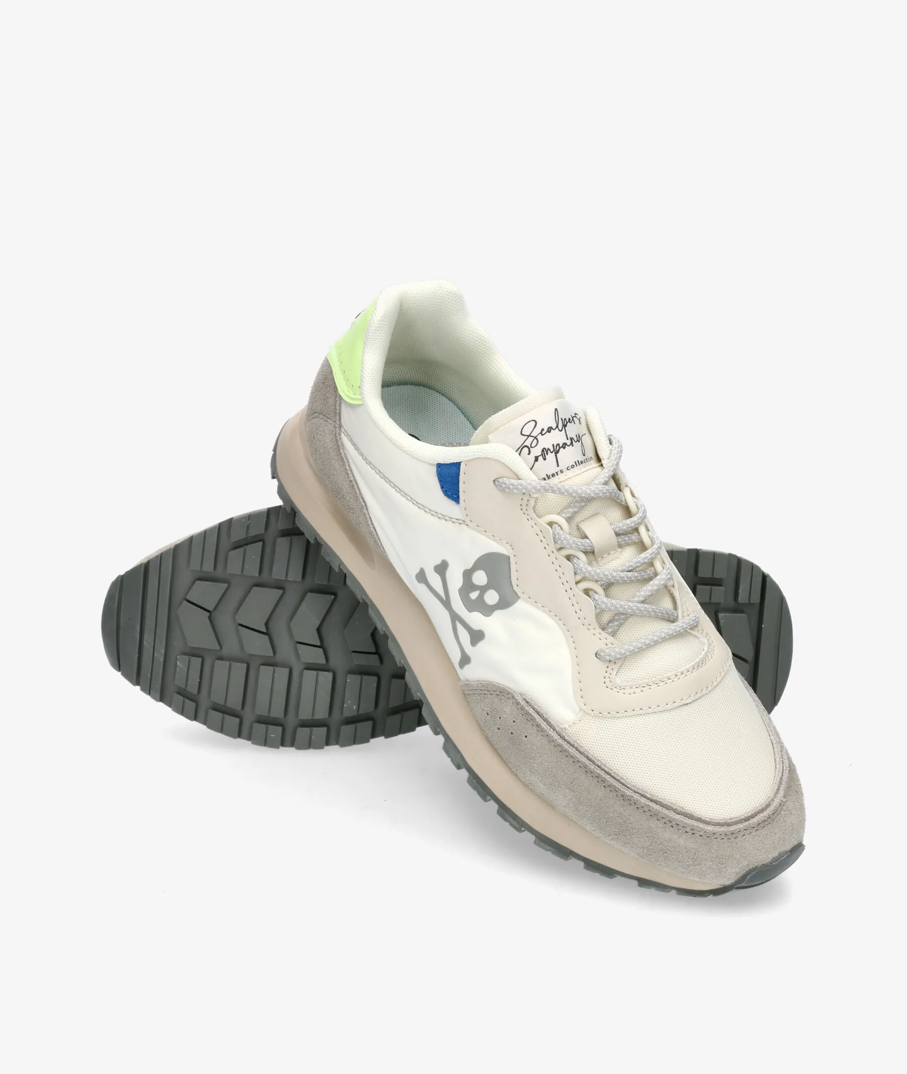 Deportivos Scalpers  RIO SNEAKERS en blanco