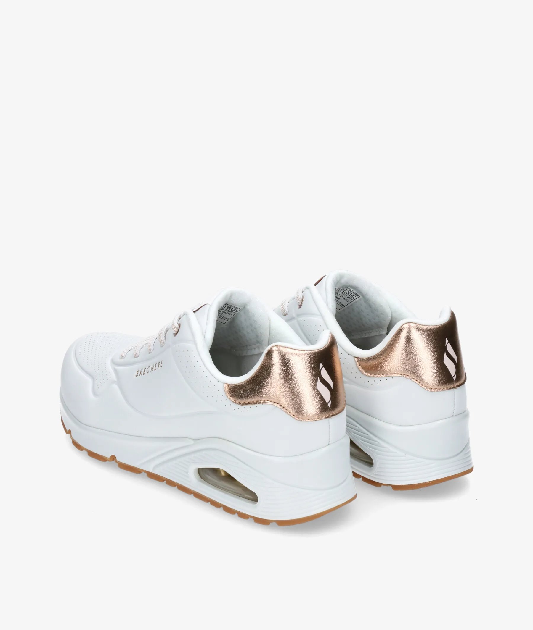 Deportivos Skechers 155196 en blanco