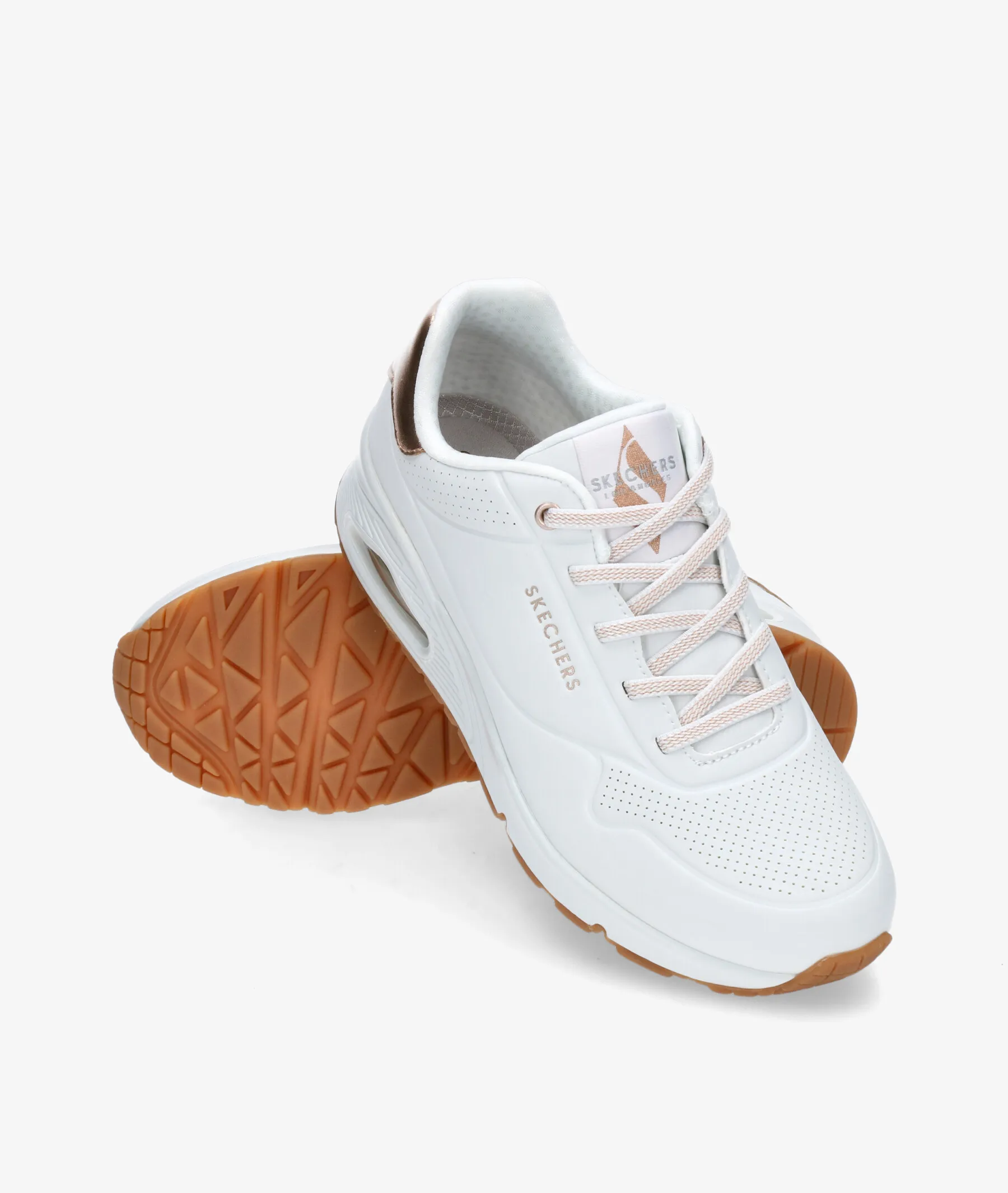 Deportivos Skechers 155196 en blanco