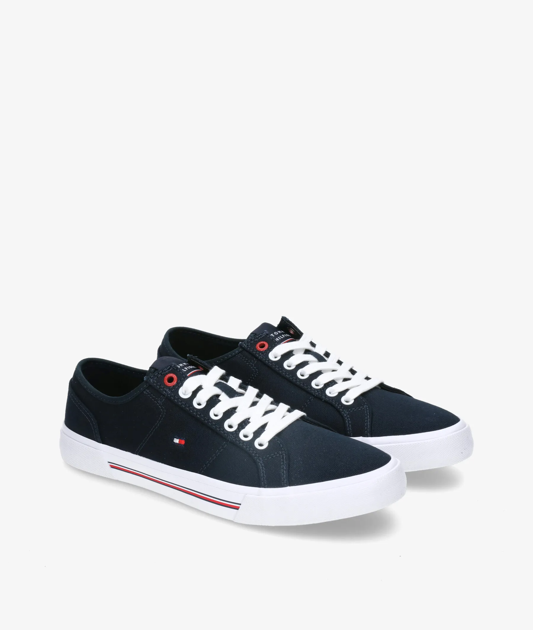 Deportivos Tommy Hilfiger  CORE CORPORATE CAVAS VULC en azul marino