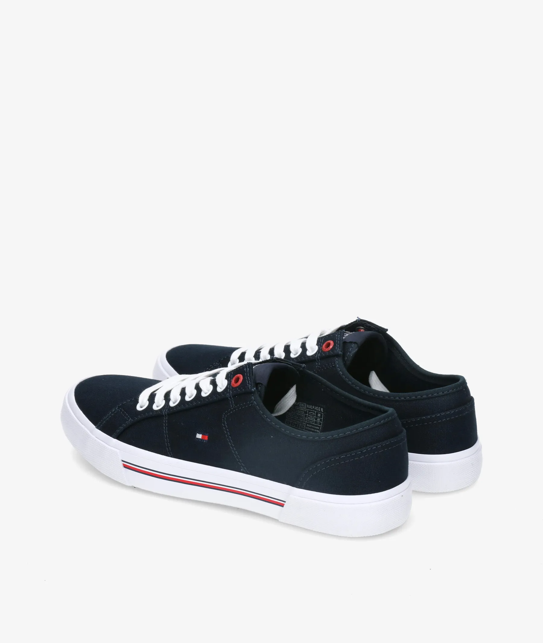 Deportivos Tommy Hilfiger  CORE CORPORATE CAVAS VULC en azul marino