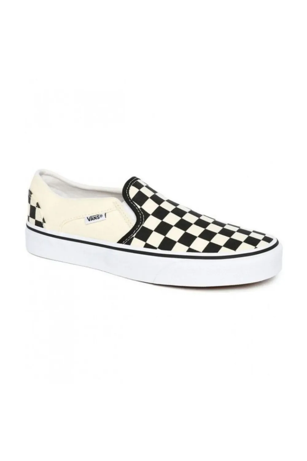 deportivos vans mn asher beige negro vn000seqipd1