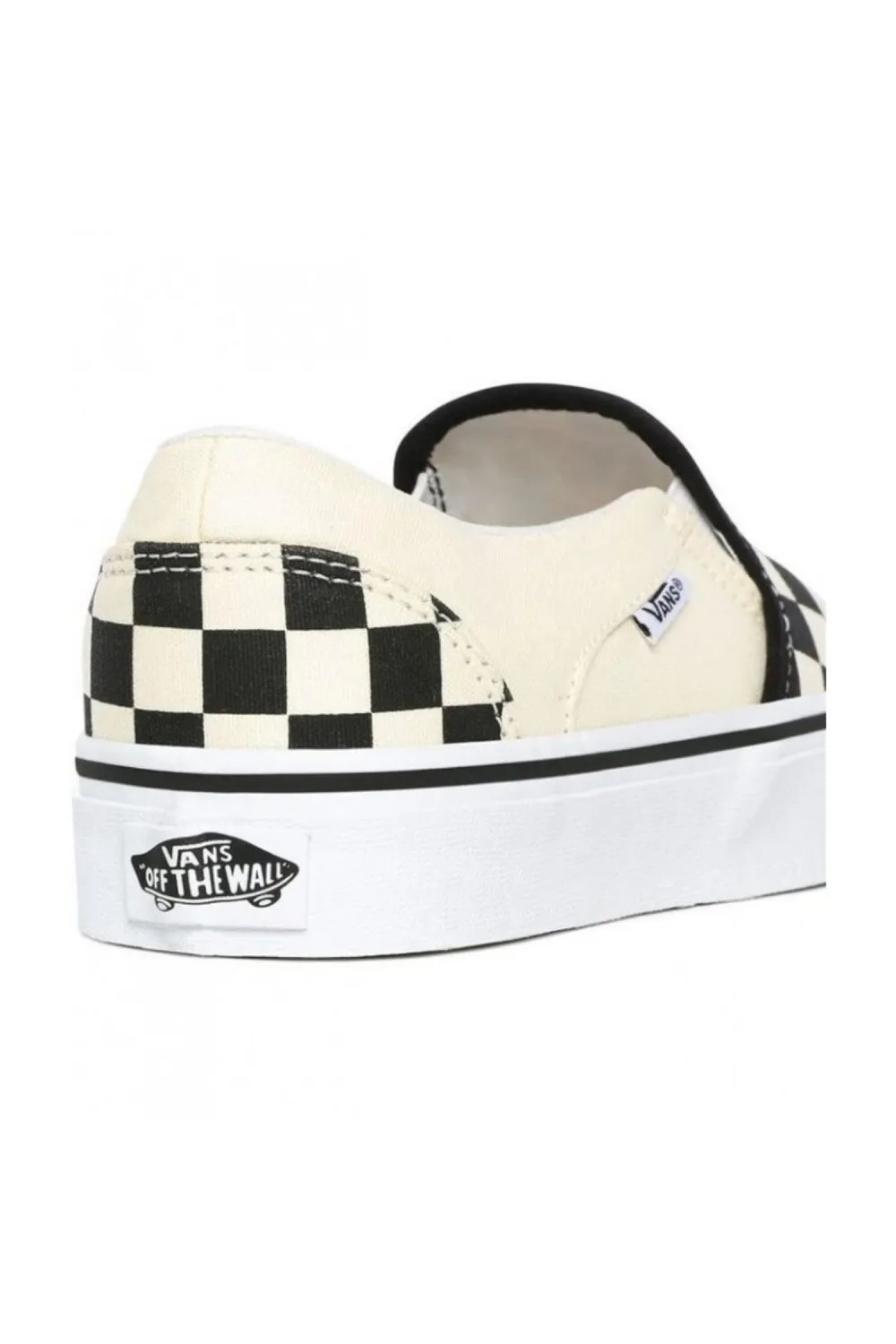 deportivos vans mn asher beige negro vn000seqipd1