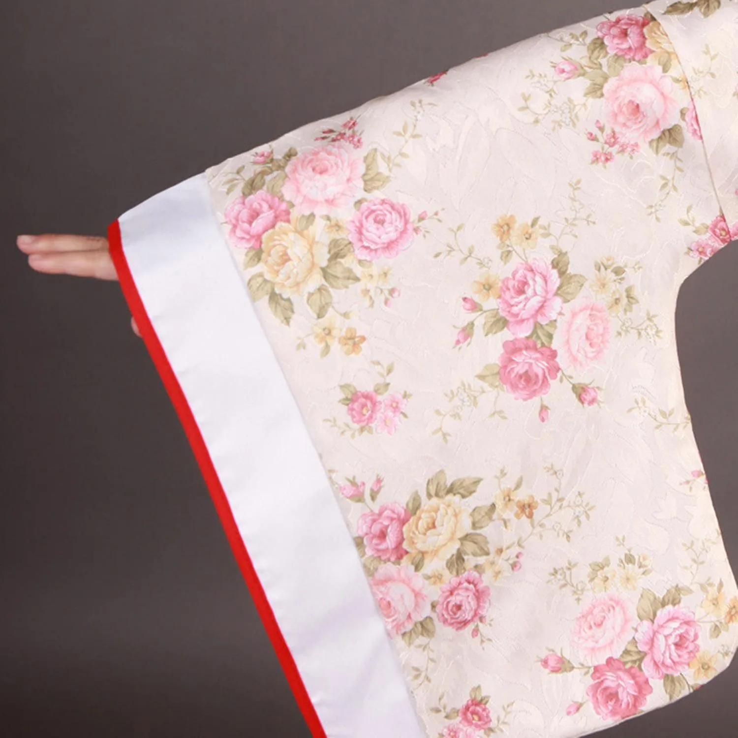 DISFRAZ DE HANFU TRADICIONAL CHINO PARA NIñAS CON ESTAMPADO DE GUZHENG, ROSA, TAMAñO 160CMDWDZ