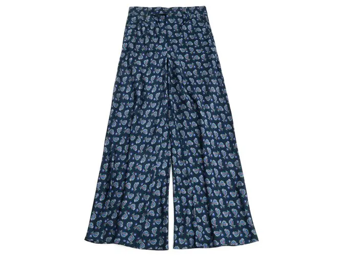 Etro NOCHE PALAZZO FR38 Azul marino 