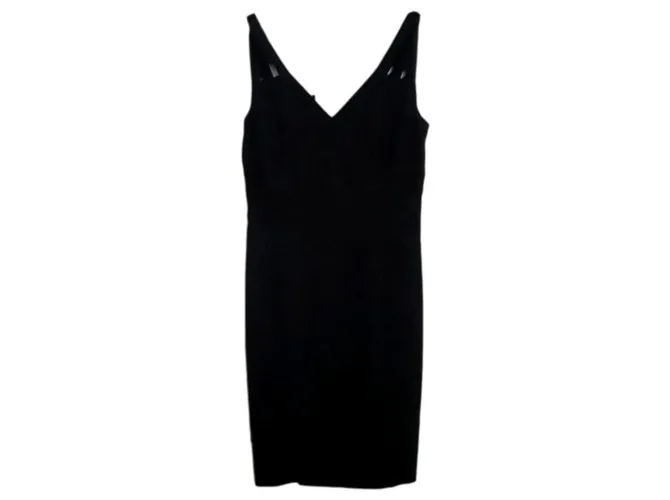 Eva Kayan Vestido con tirantes Negro 