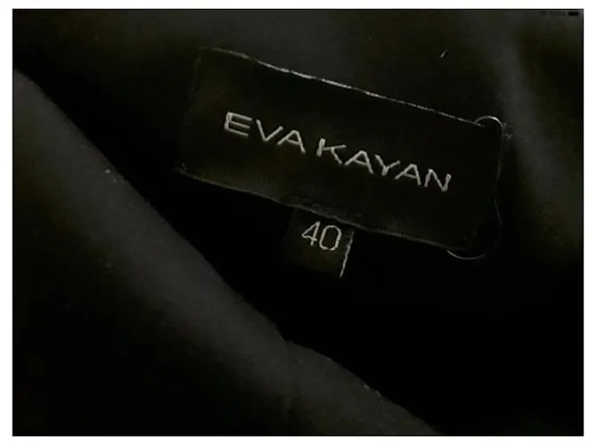 Eva Kayan Vestido con tirantes Negro 