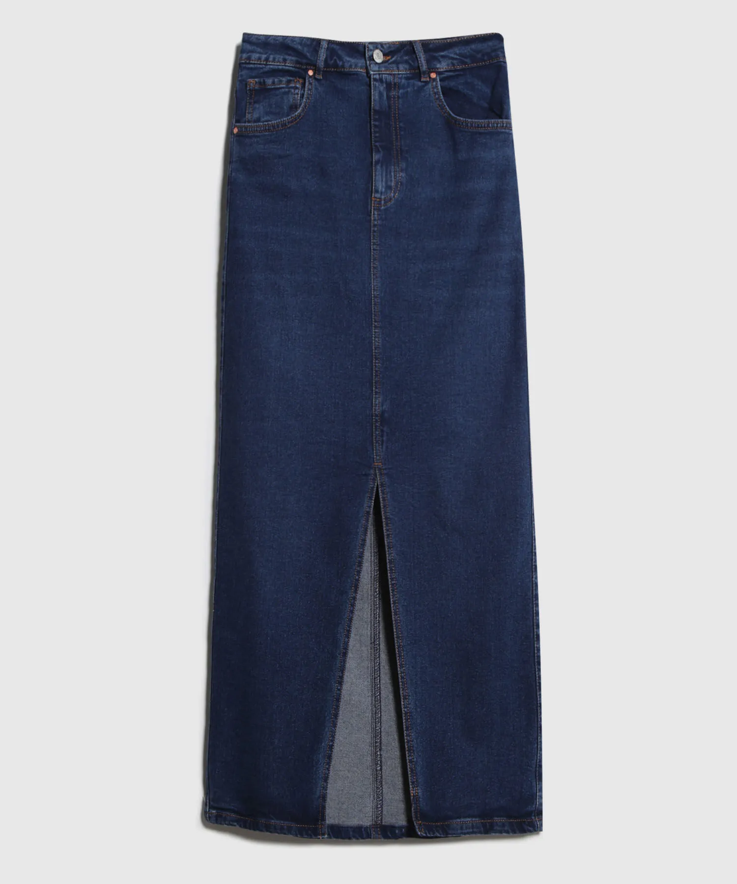 FALDA MAXI EN DENIM