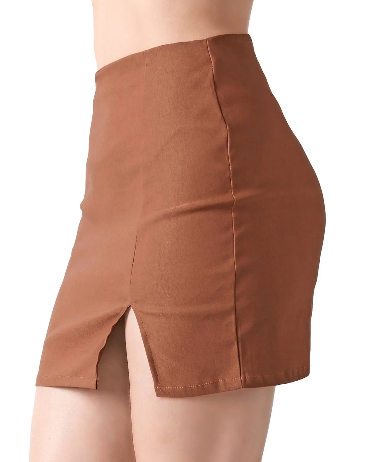 Falda Mujer Café Stfashion 79305024