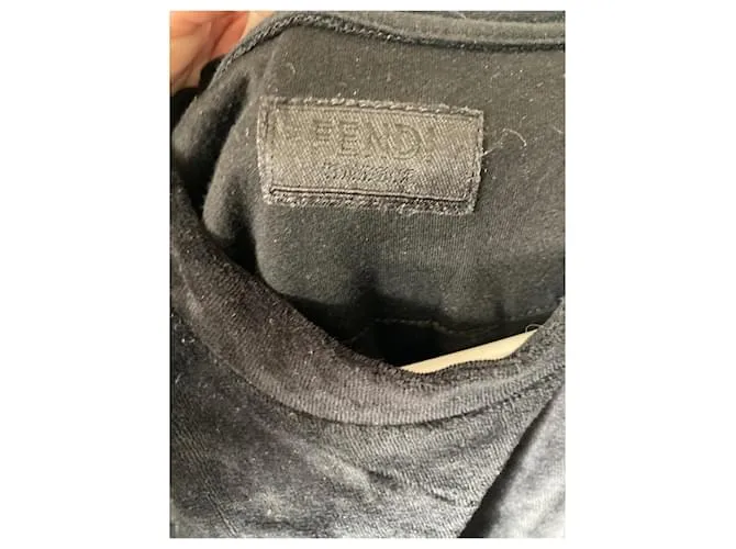 Fendi tees Negro 