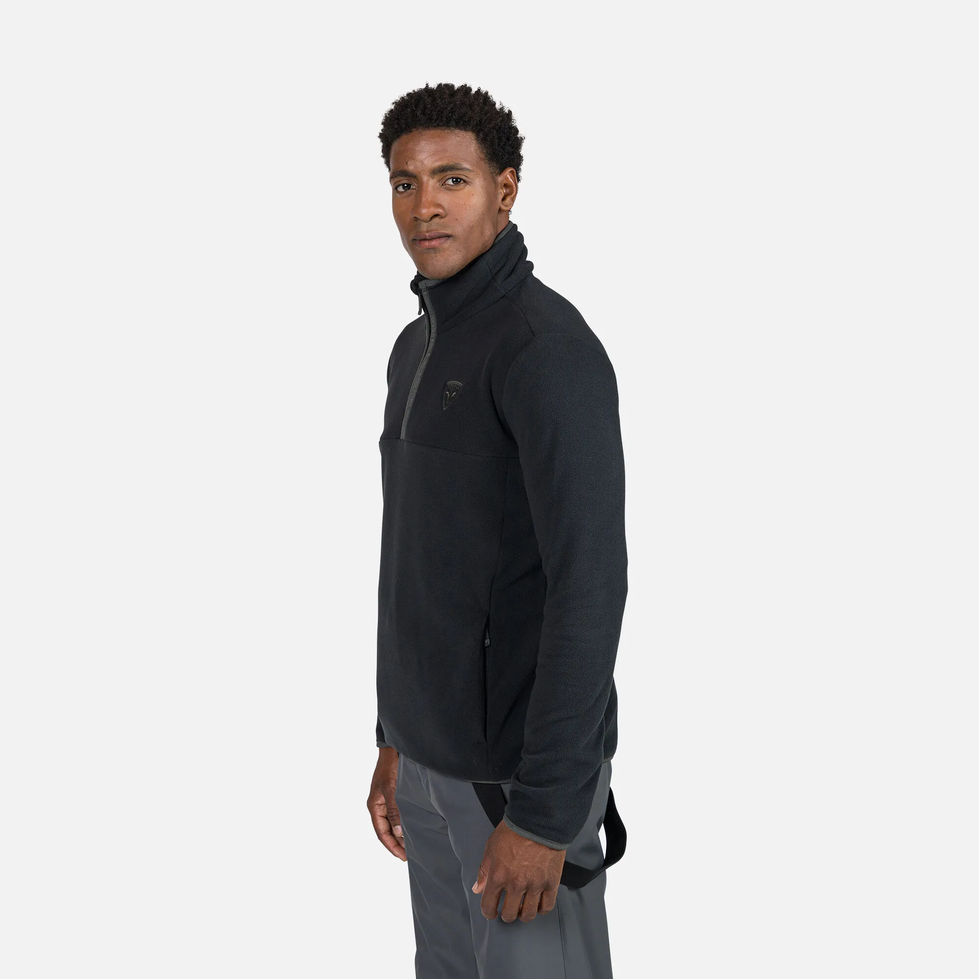 Forro polar hombre con media cremallera Strawpile