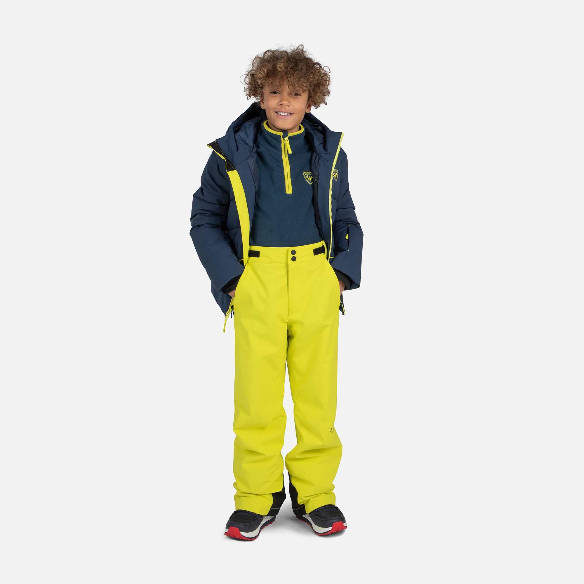 Forro polar Junior con media cremallera Strawpile