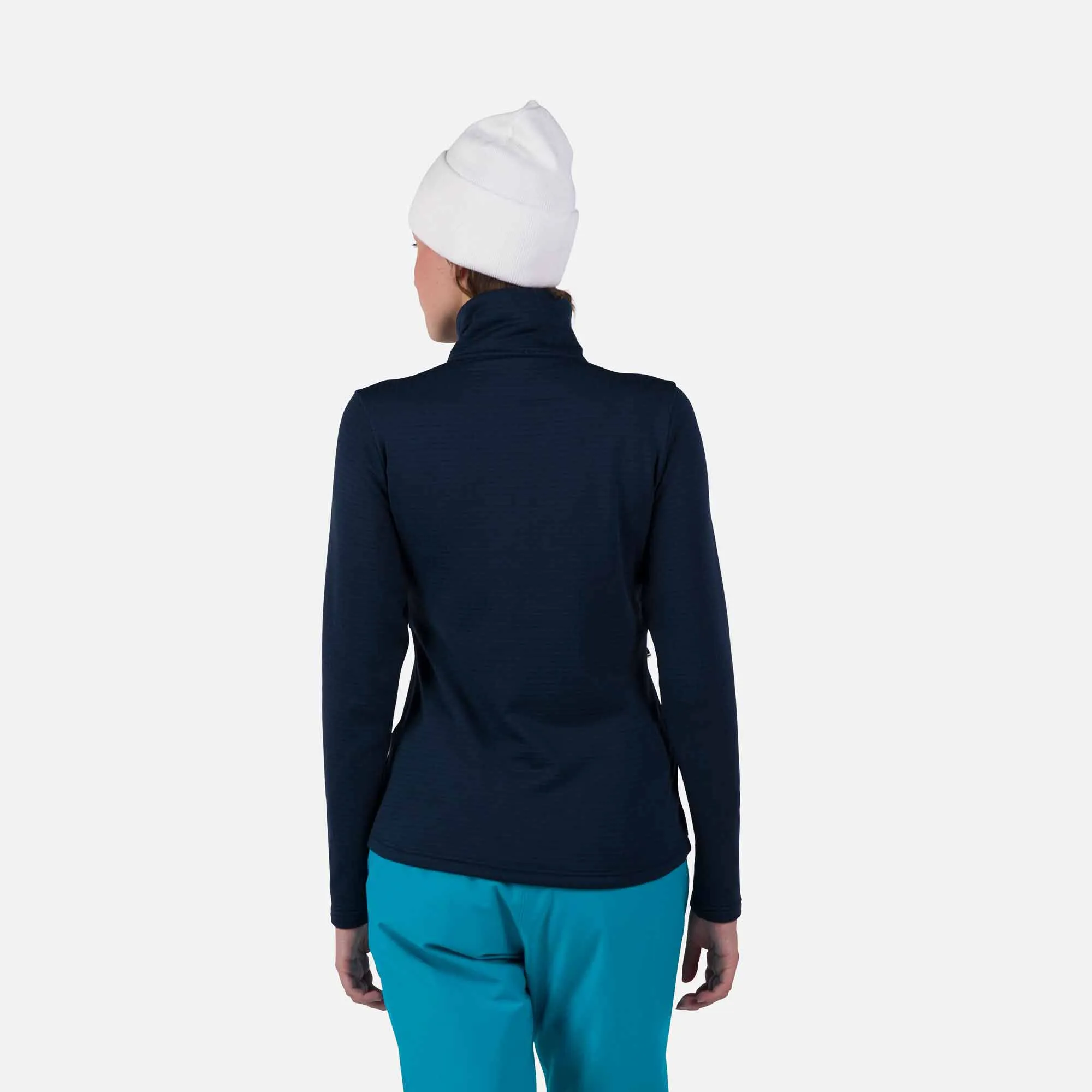 Forro polar mujer con media cremallera Blackside