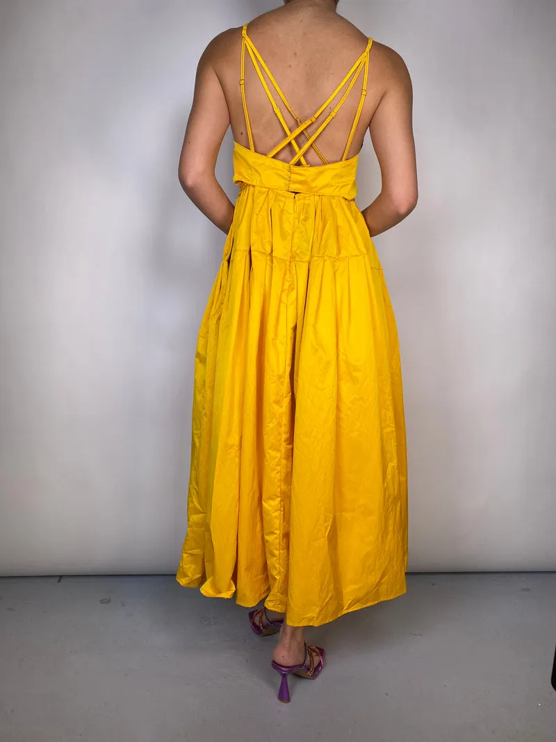 FREE PEOPLE Vestido Tirantes Trenzados
