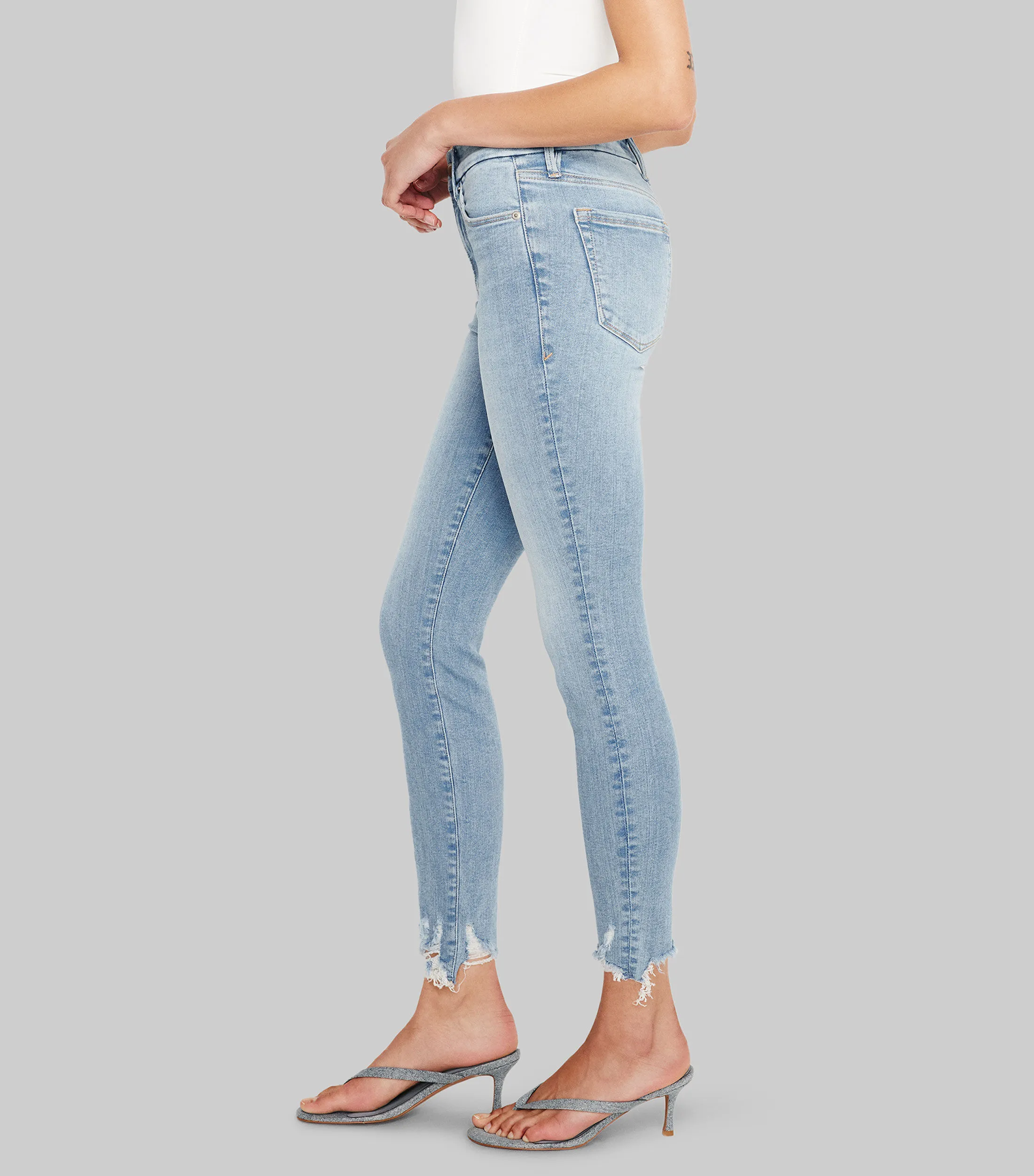 Good American Jeans Good Ease de corte Wideleg Mujer