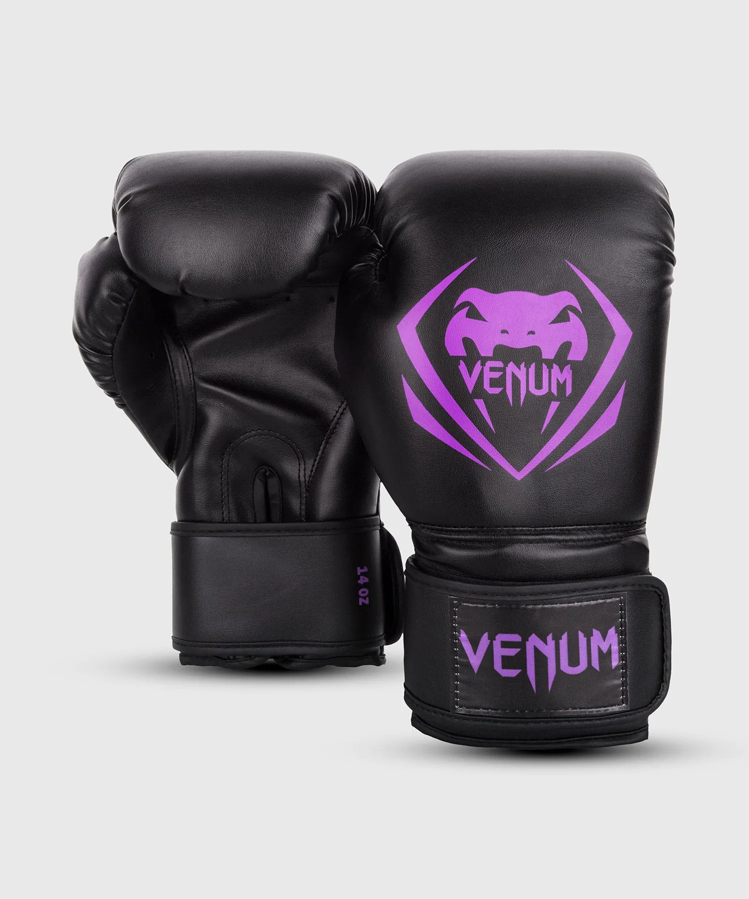 GUANTES DE BOXEO DE COMPETICIóN VENUM  NEGRO/PURPLE