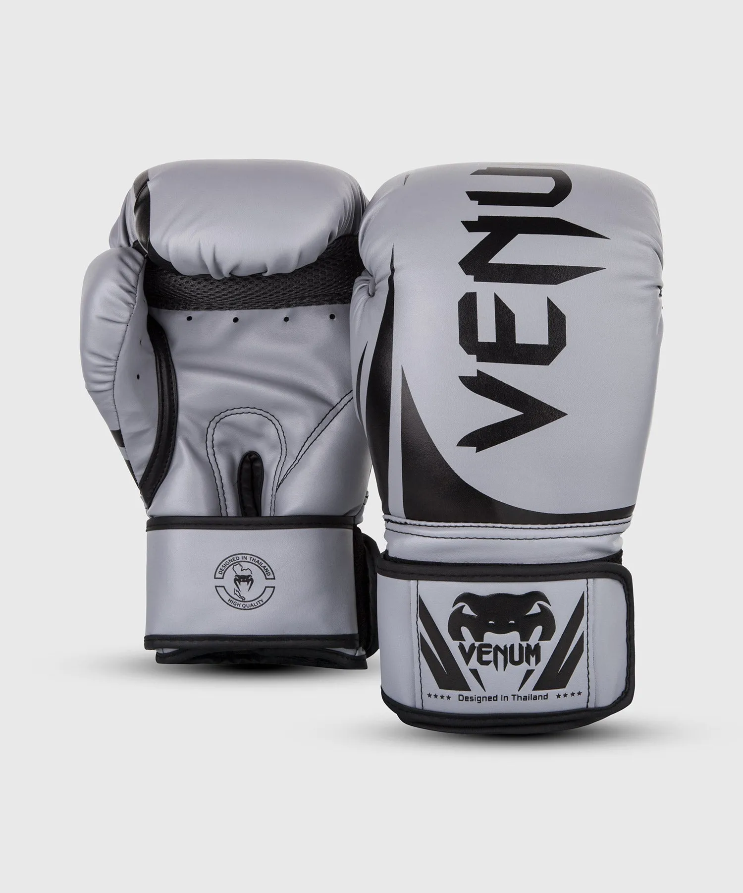 GUANTES DE BOXEO VENUM CHALLENGER 2.0  GRIS/NEGRO