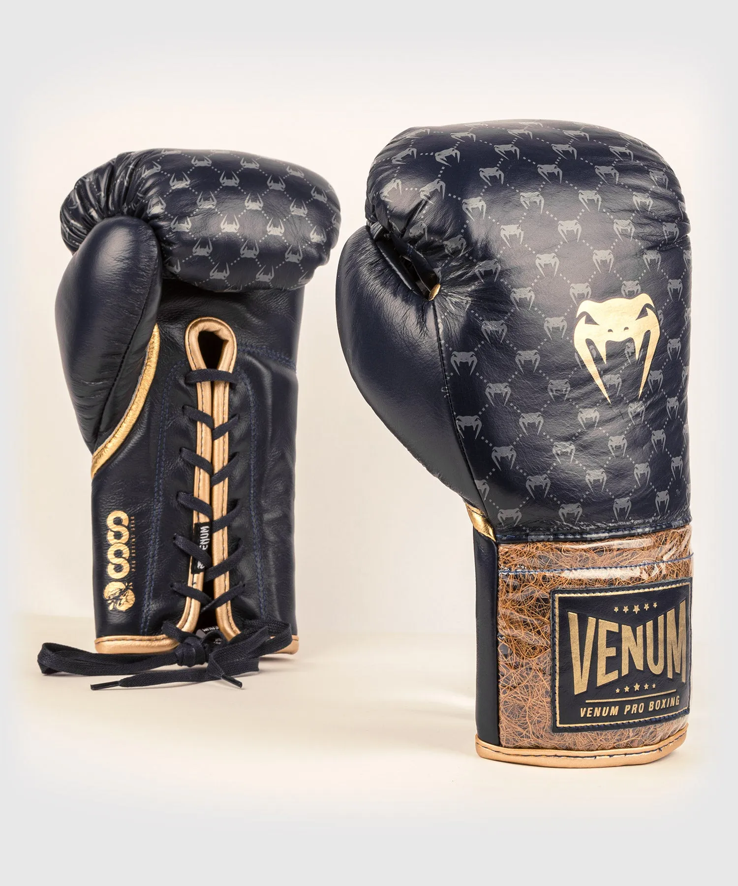 GUANTES DE BOXEO VENUM COCO MONOGRAM PRO   AZUL PIZARRA