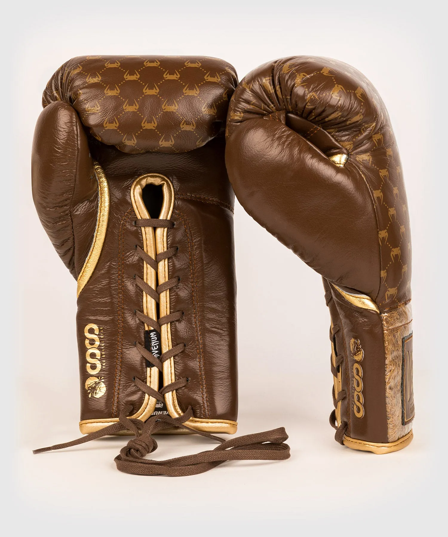 GUANTES DE BOXEO VENUM COCO MONOGRAM PRO   MARRóN GRISáCEO