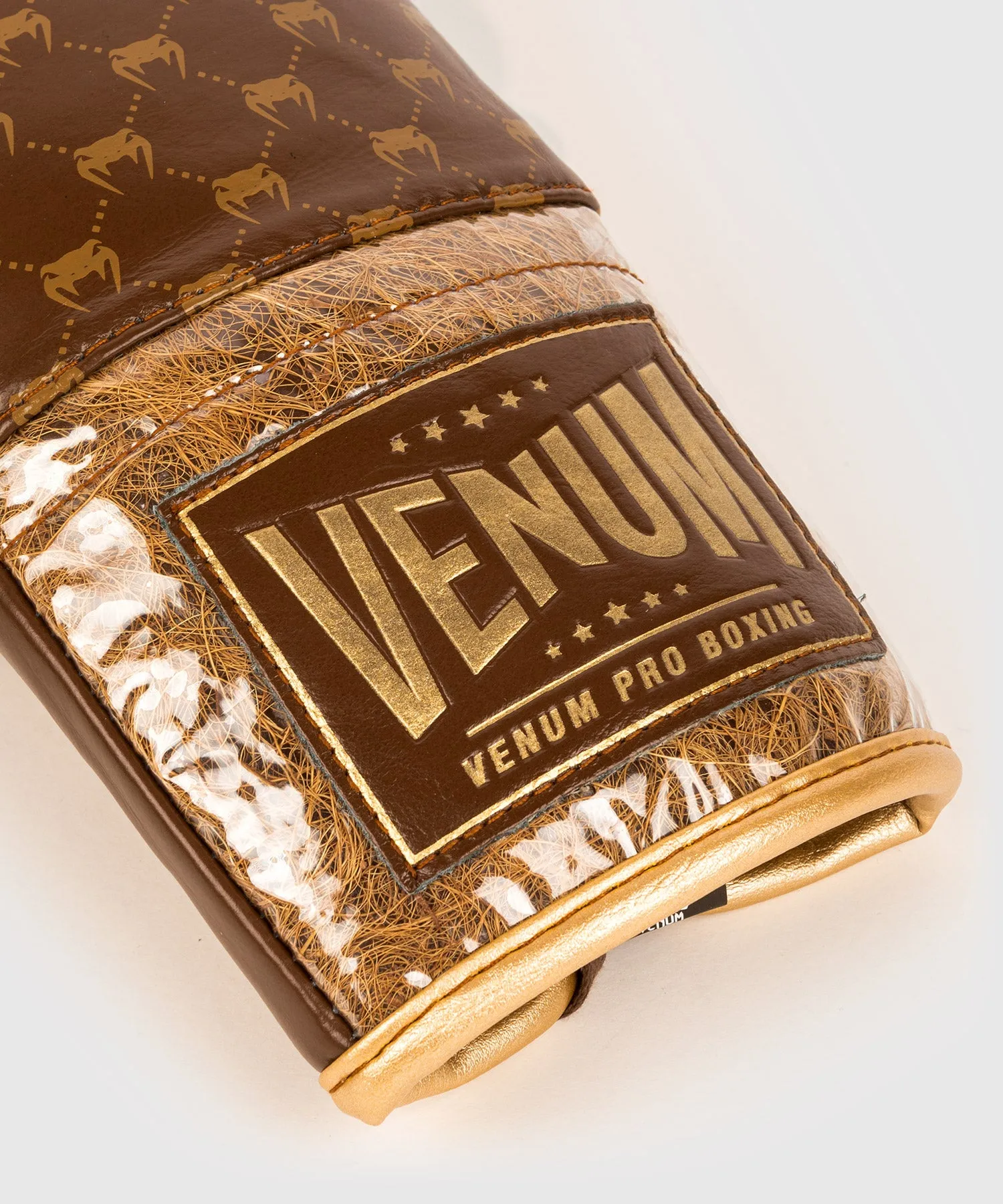 GUANTES DE BOXEO VENUM COCO MONOGRAM PRO   MARRóN GRISáCEO