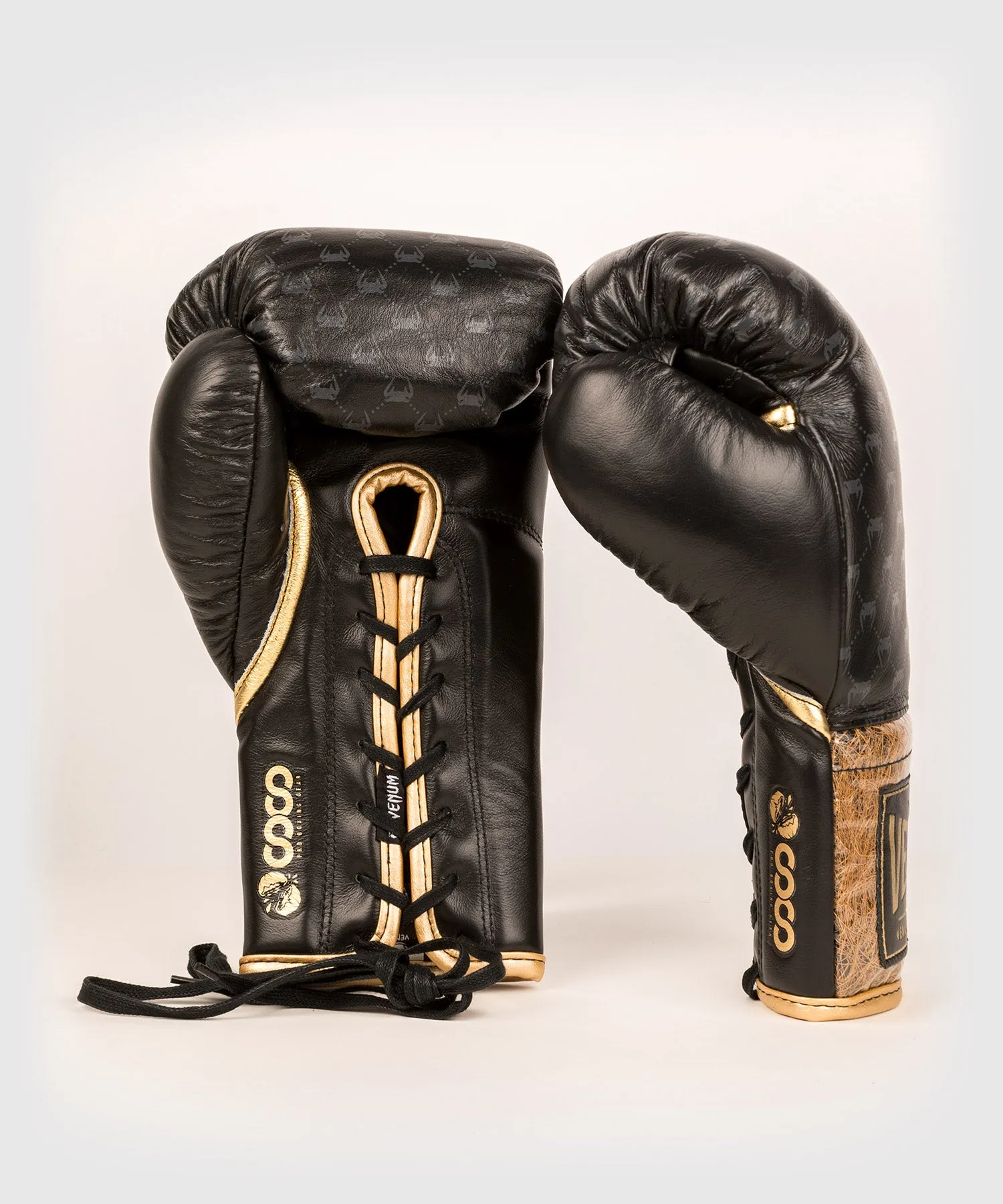 GUANTES DE BOXEO VENUM COCO MONOGRAM PRO  NEGRO INTENSO