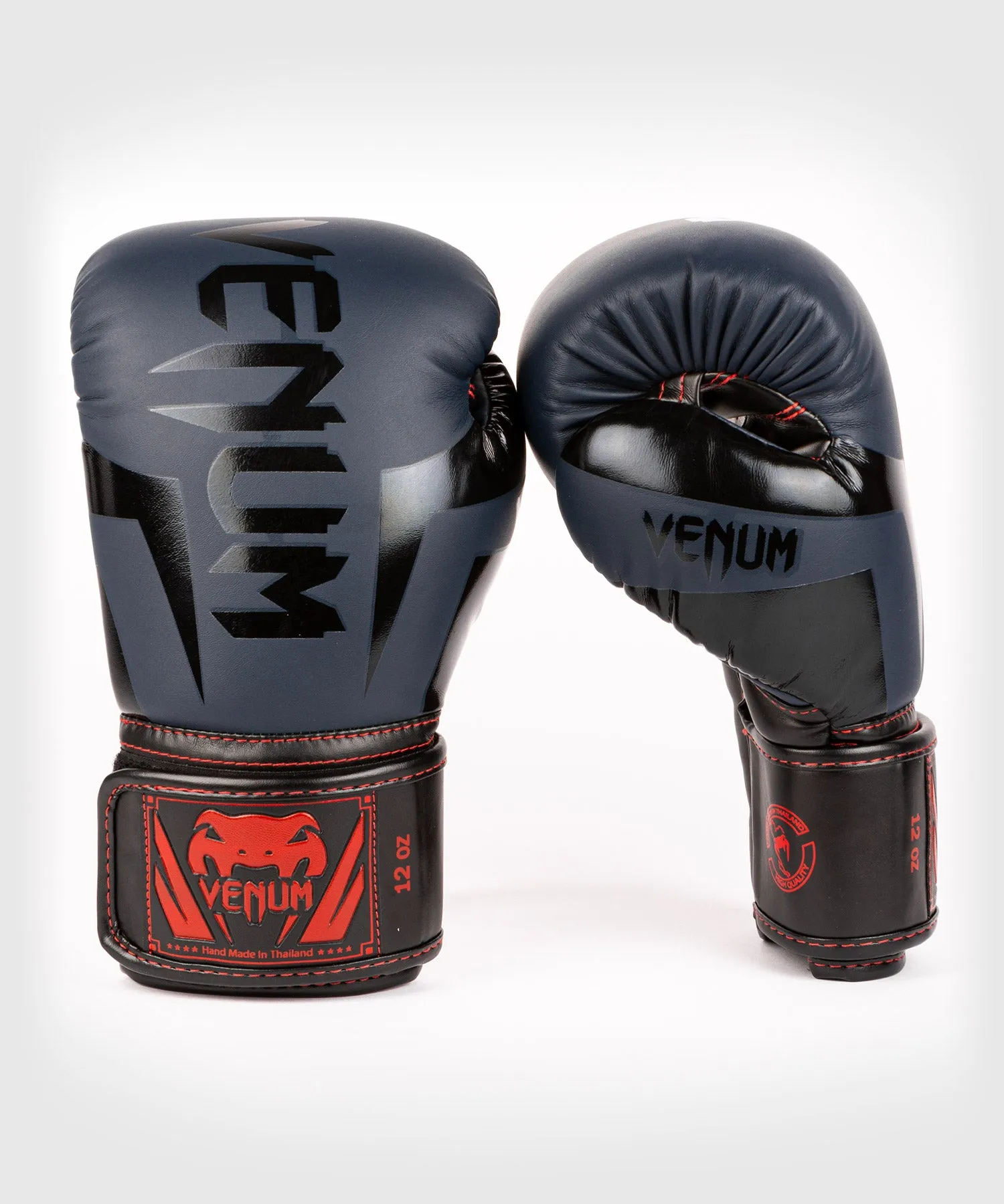 GUANTES DE BOXEO VENUM ELITE  AZUL MARINO/NEGROROJO