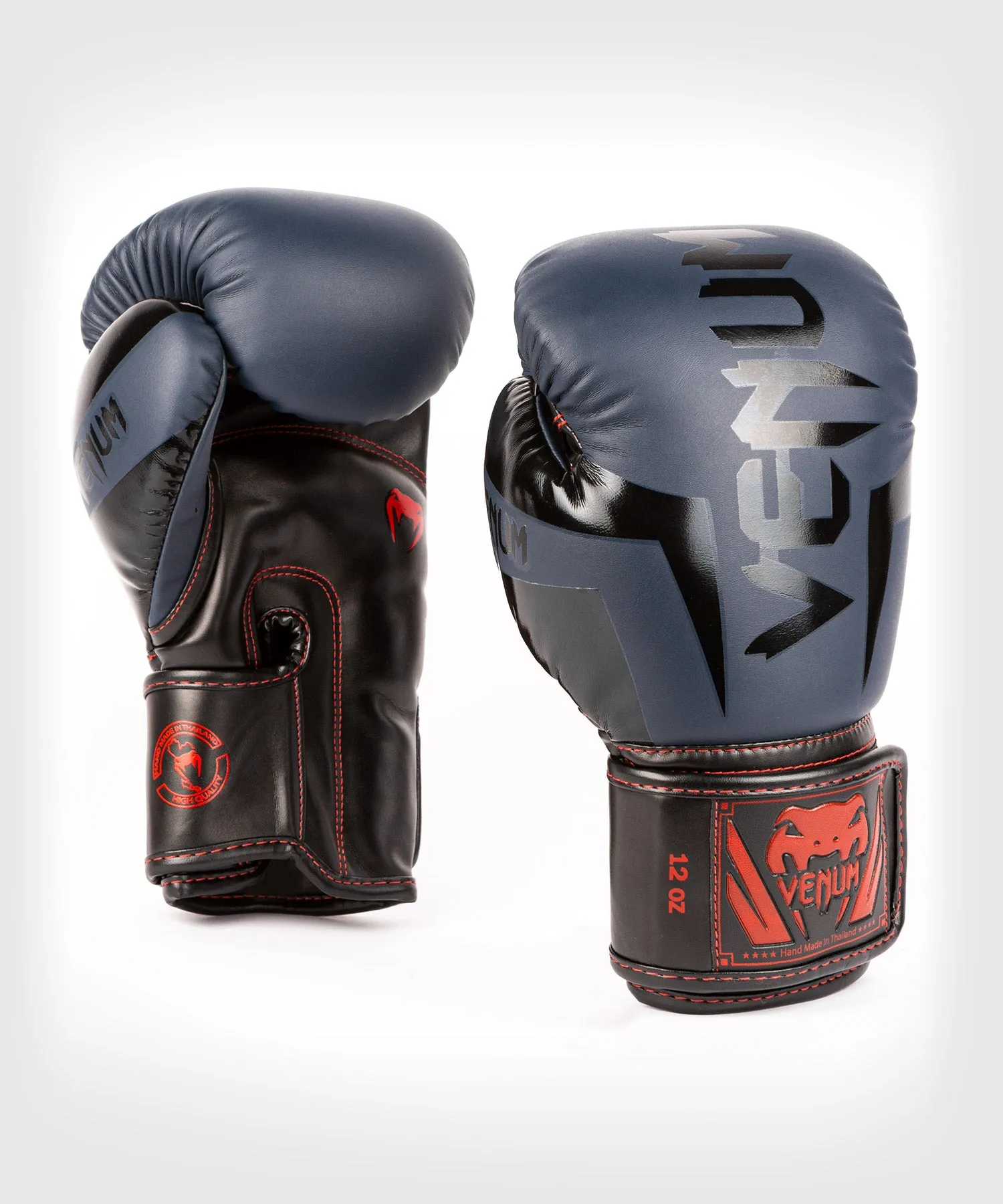 GUANTES DE BOXEO VENUM ELITE  AZUL MARINO/NEGROROJO