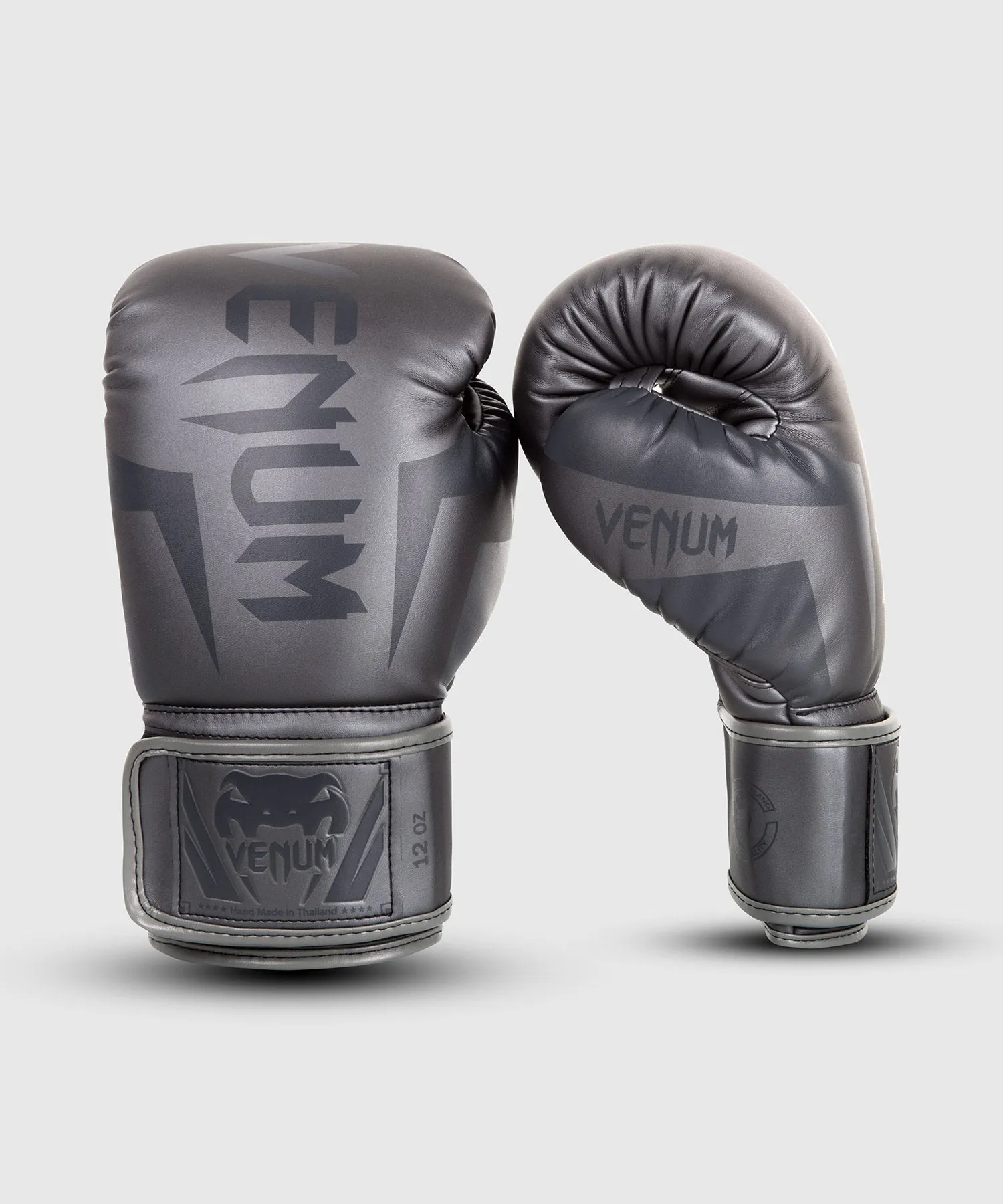 GUANTES DE BOXEO VENUM ELITE  GRIS/GRIS