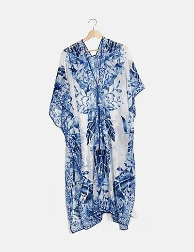 H&M Túnica bicolor estampado floral