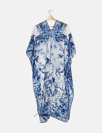 H&M Túnica bicolor estampado floral