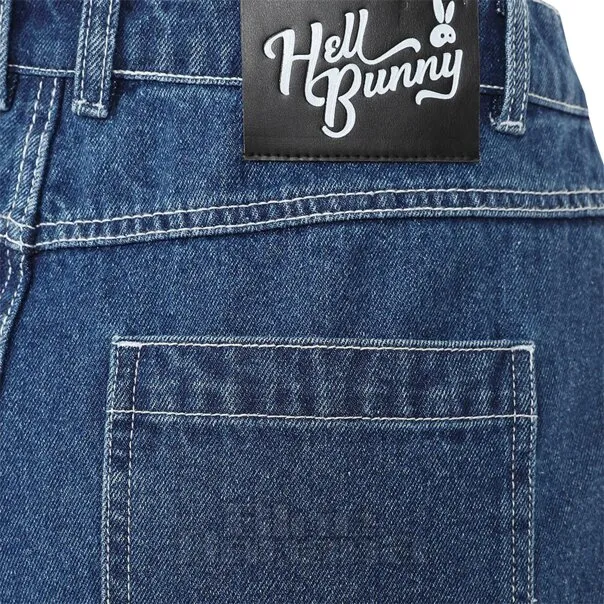Hell Bunny Vaqueros Cameron (Azul)