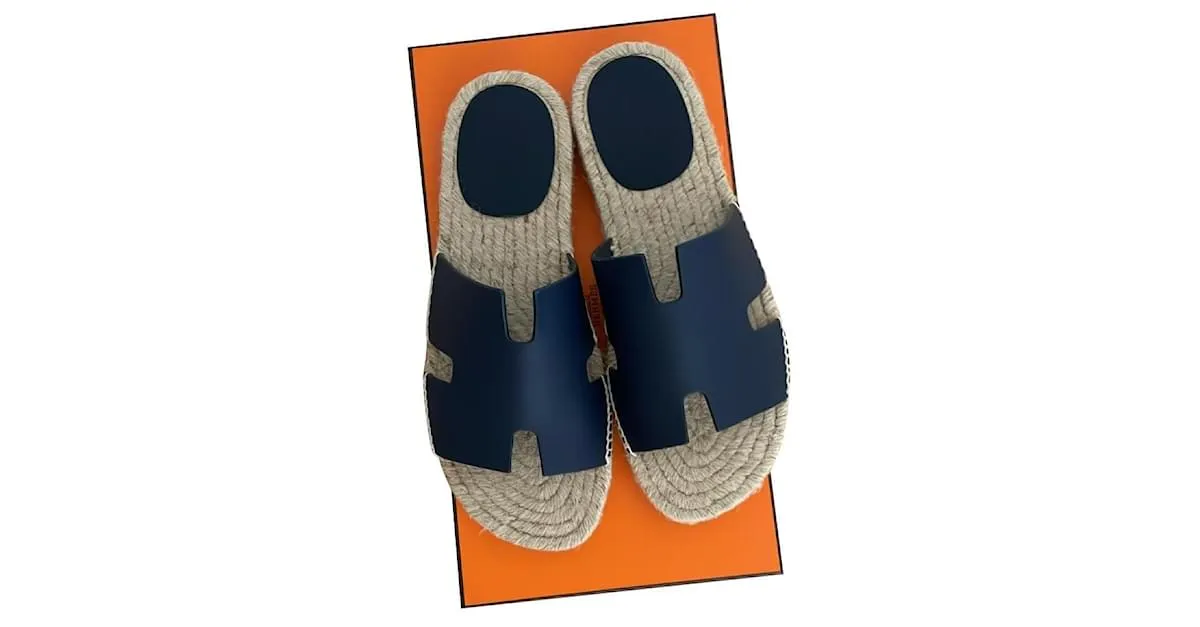 Hermès Ankara Azul marino 