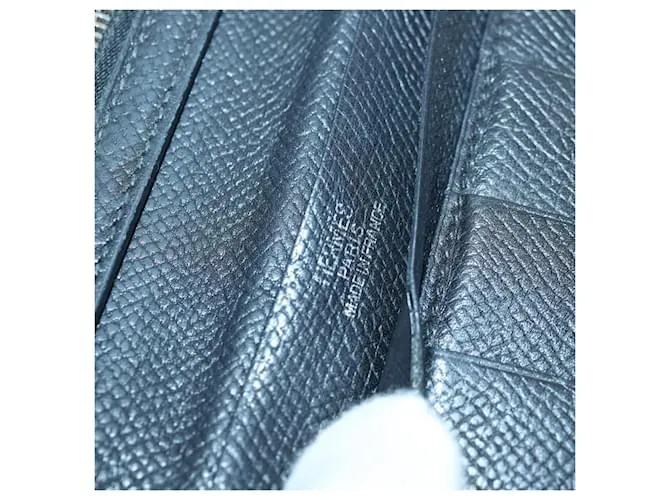 Hermès Béarn Negro 