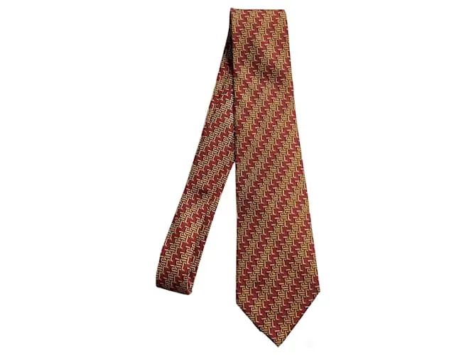 Hermès Corbatas Multicolor 