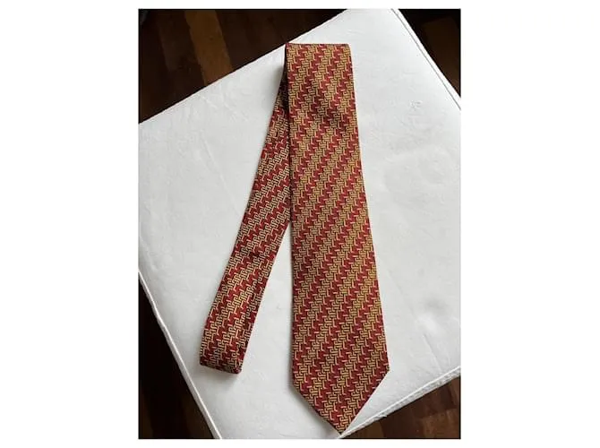 Hermès Corbatas Multicolor 