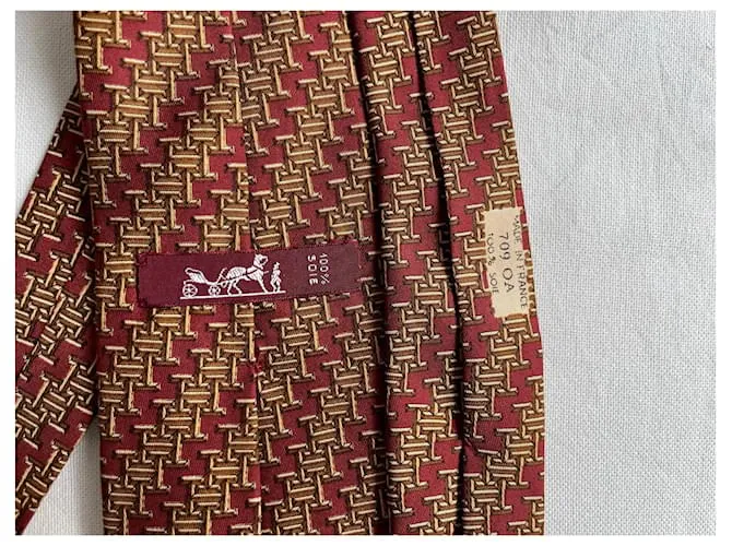 Hermès Corbatas Multicolor 