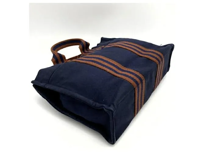 Hermès Fourre Tout Azul marino 