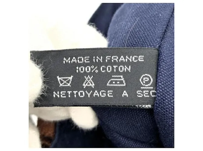 Hermès Fourre Tout Azul marino 
