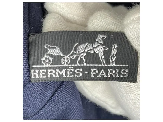 Hermès Fourre Tout Azul marino 